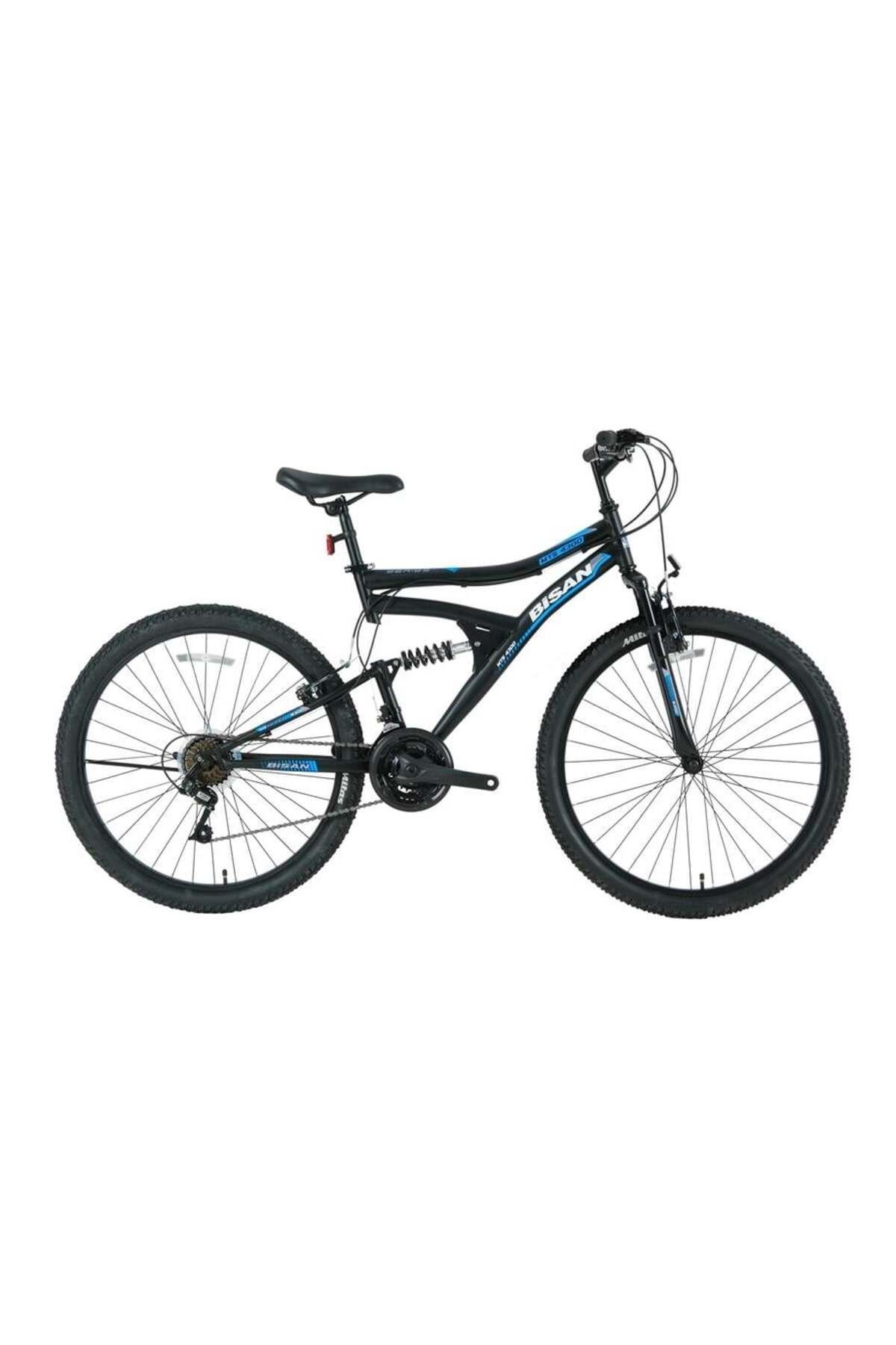 BİSAN MTS 4300 AMS.ERKEK DAĞ BİSİKLETİ 40CM V 24 JANT 21 VİTES MAT SİYAH MAVİ