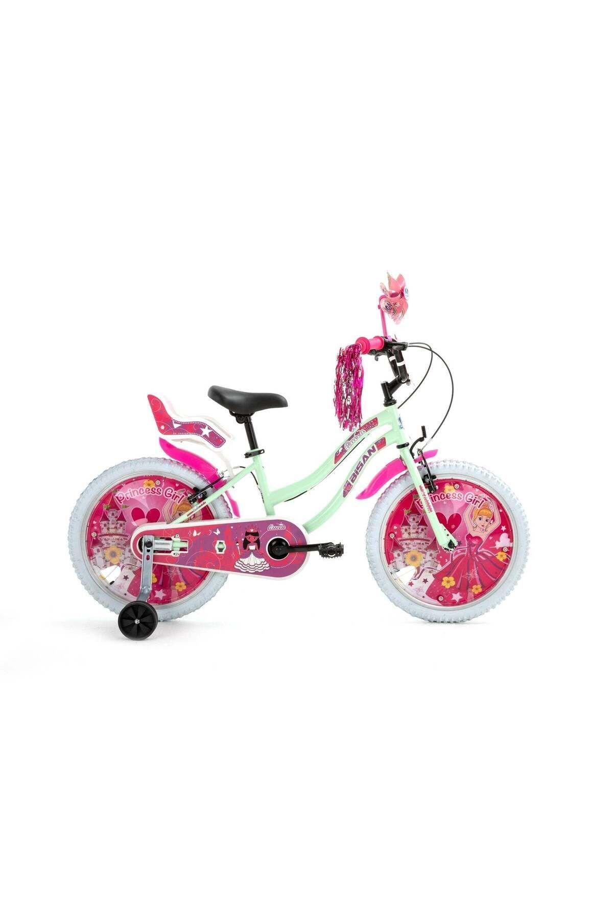 BİSAN QUEEN MİNT YEŞİL 30 CM 1x1 20jant ÇOCUK BİSİKLETİ blc