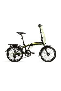 BİSAN FX 3500 TRN KATLANIR BİSİKLET MAT SİYAH- sarı Kadro: 32 CM Vites: 1x7 20''BLC