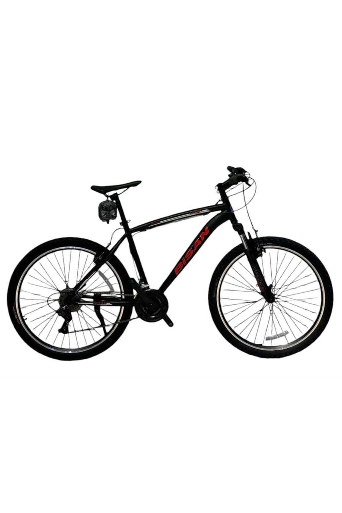 BİSAN LEON V MAT SİYAH 34 CM 3x7 VİTES 24''jant ÇOCUK DAĞ BİSİKLETİ blc