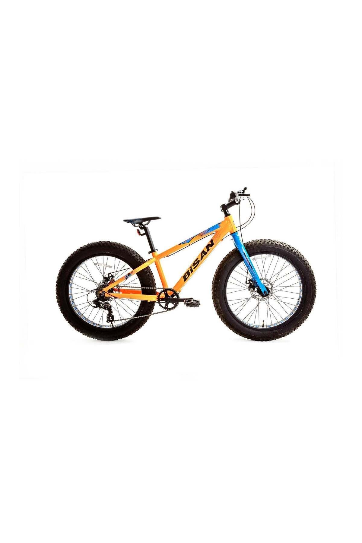 SKATER NEON TURUNCU 33 CM 1x7 VİTES 24jant ÇOCUK BİSİKLETİ FAT BİKE