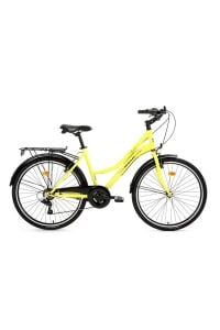 BİSAN SMILE SARI 44 CM 1x7 VİTES Tekerlek: 26jant şehir bisikleti blc