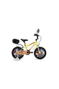 BİSAN BOBO SARI 6 CM 1x1 VİTES Tekerlek: 16''TURUNCU ÇOCUK BİSİKLETİ blc