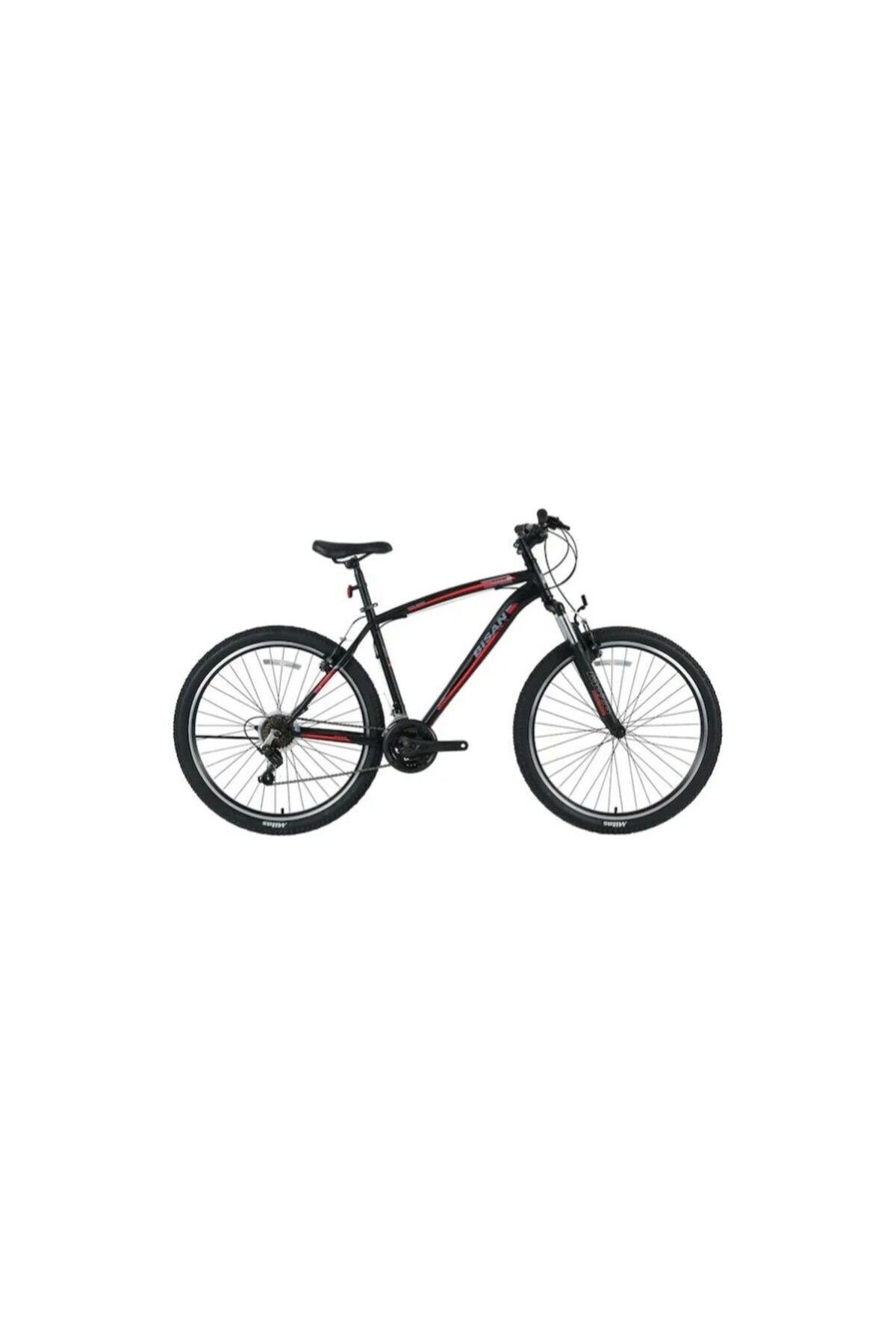 BİSAN MTS 4600 SİYAH KIRMIZI DAĞ BİSİKLETİ 26 JANT 18-46 CM KADRO 3X7 VİTES BLC