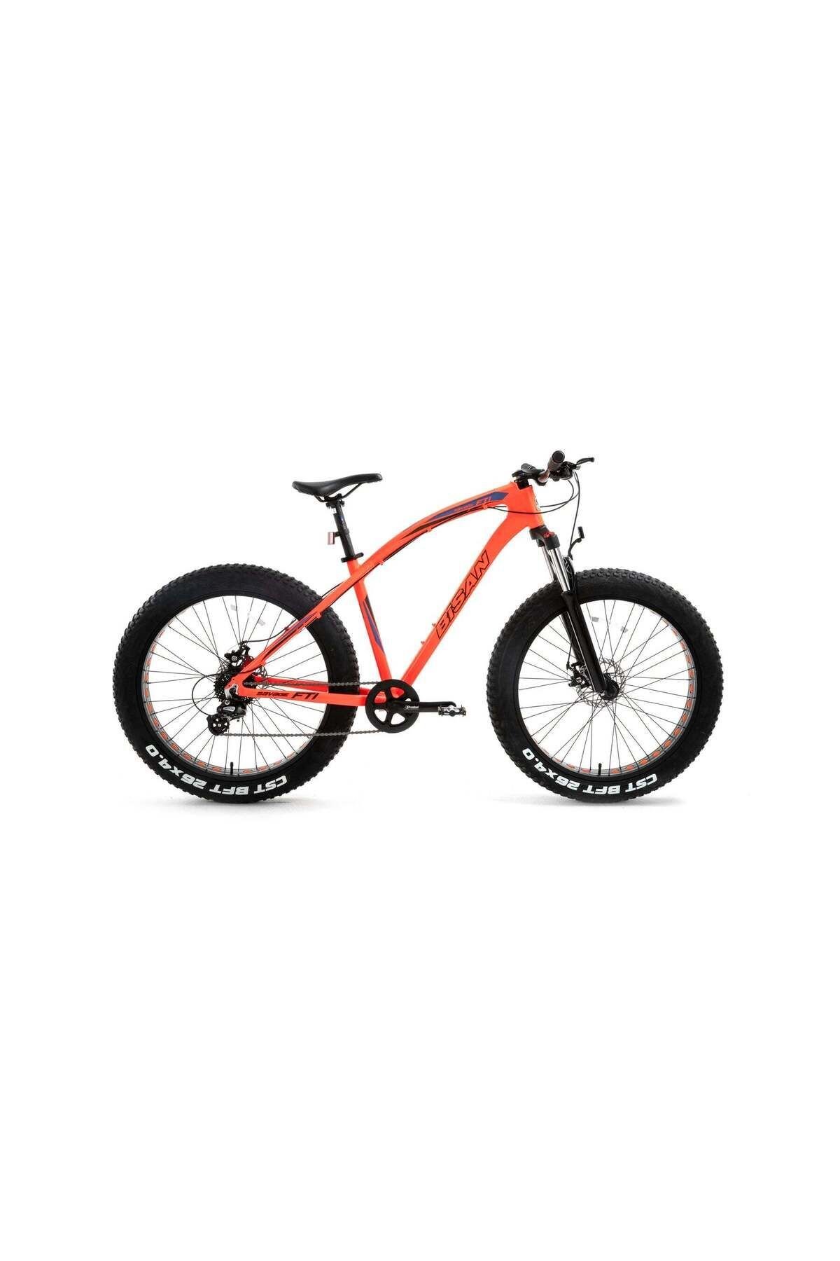 BİSAN SAVAGE FT1 FAT BİKE NEON TURUCU 26 JANT ALTUS 1X8 VİTES KADRO 18-46CM BLC
