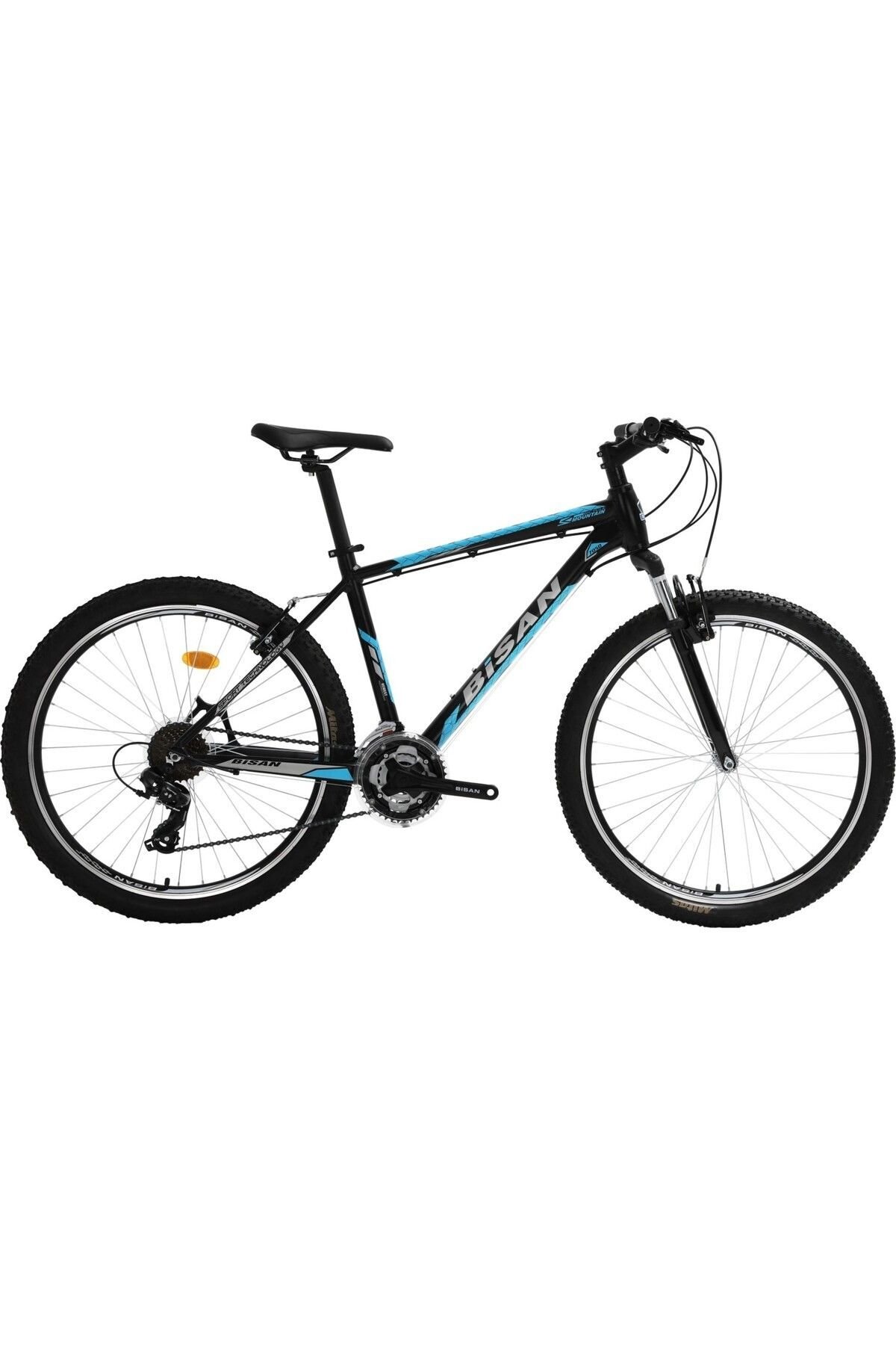 BİSAN MTX 7050 DAĞ BİSİKLETİ 27,5 JANT 19-48 CM SİYAH MAVİ BLC