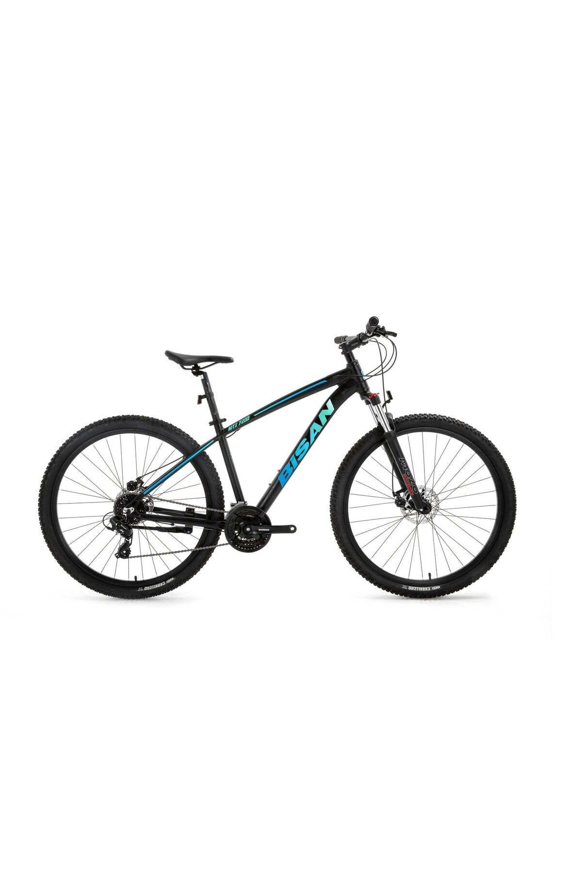 BİSAN MTX7200 SİYAH MAVİ DİSK FREN ÜST SEVİYE DAĞ BİSİKLETİ 26 JANT 15,5-39,5CM 3X8 VİTES BLC