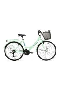 BİSAN LOTUS ŞEHİR BİSİKLETİ MİNT YEŞİL 21 VİTES 26 JANT 44 CM KADRO BLC