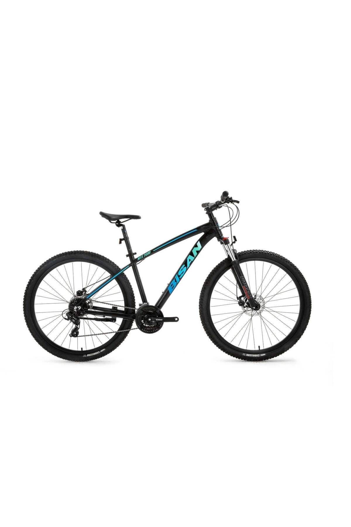 BİSAN MTX7200 SİYAH MAVİ DİSK FREN ÜST SEVİYE DAĞ BİSİKLETİ 27,5 JANT 17-43CM 3X8 VİTES BLC