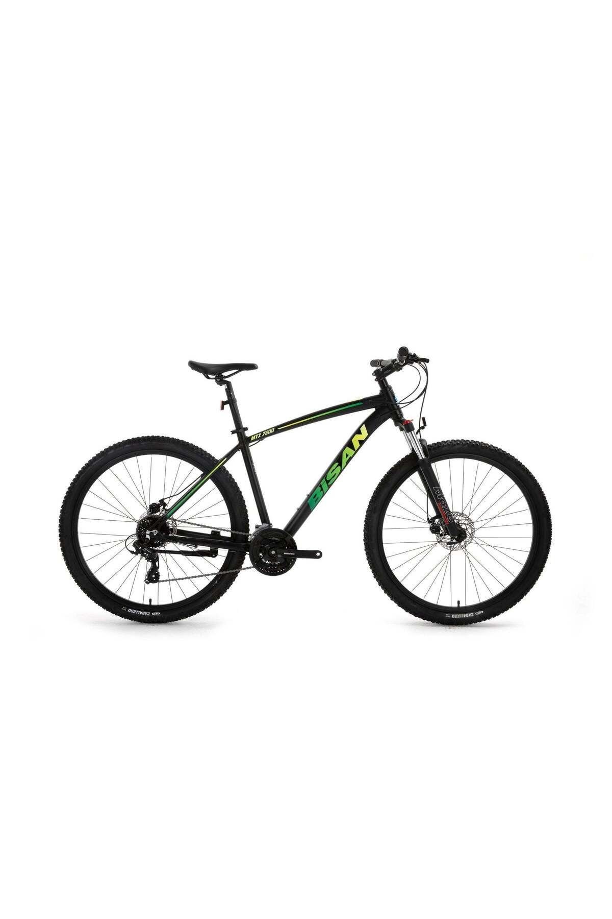 BİSAN MTX7200 SİYAH YEŞİL DİSK FREN ÜST SEVİYE DAĞ BİSİKLETİ 26 JANT 15,5-39,5CM 3X8 VİTES BLC