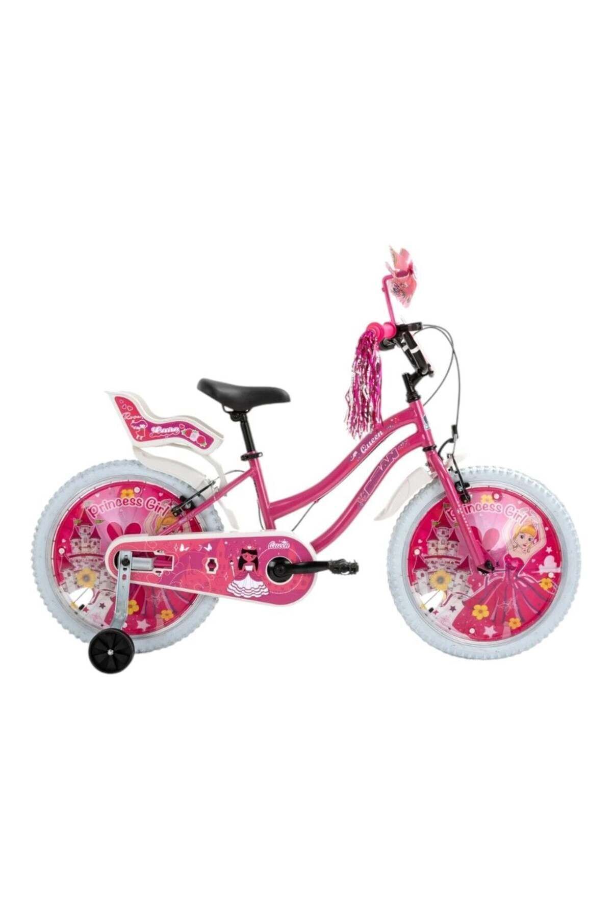 QUEEN-23 Ürün Rengi: METALİK PEMBE Kadro: 30 CM Vites: 1x1 VİTES Tekerlek: 20''