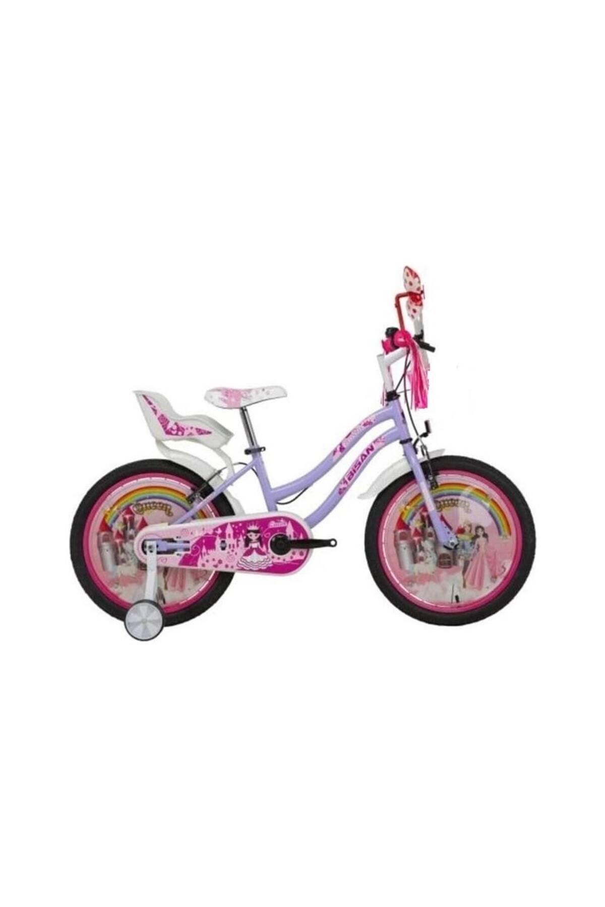 Queen Kız Çocuk Bisikleti 30CM V 20 Jant Lila Pembe