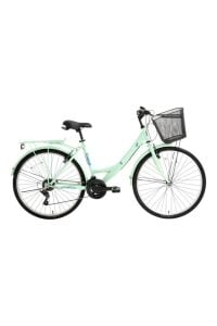 LOTUS-25 Ürün Rengi: MİNT YEŞİL Kadro: 34 CM Vites: 3x7 VİTES Tekerlek: 24''