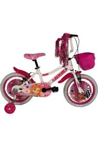 BİSAN KIZ ÇOCUK BİSİKLETİ BEYAZ MAGGIE 16 BLC