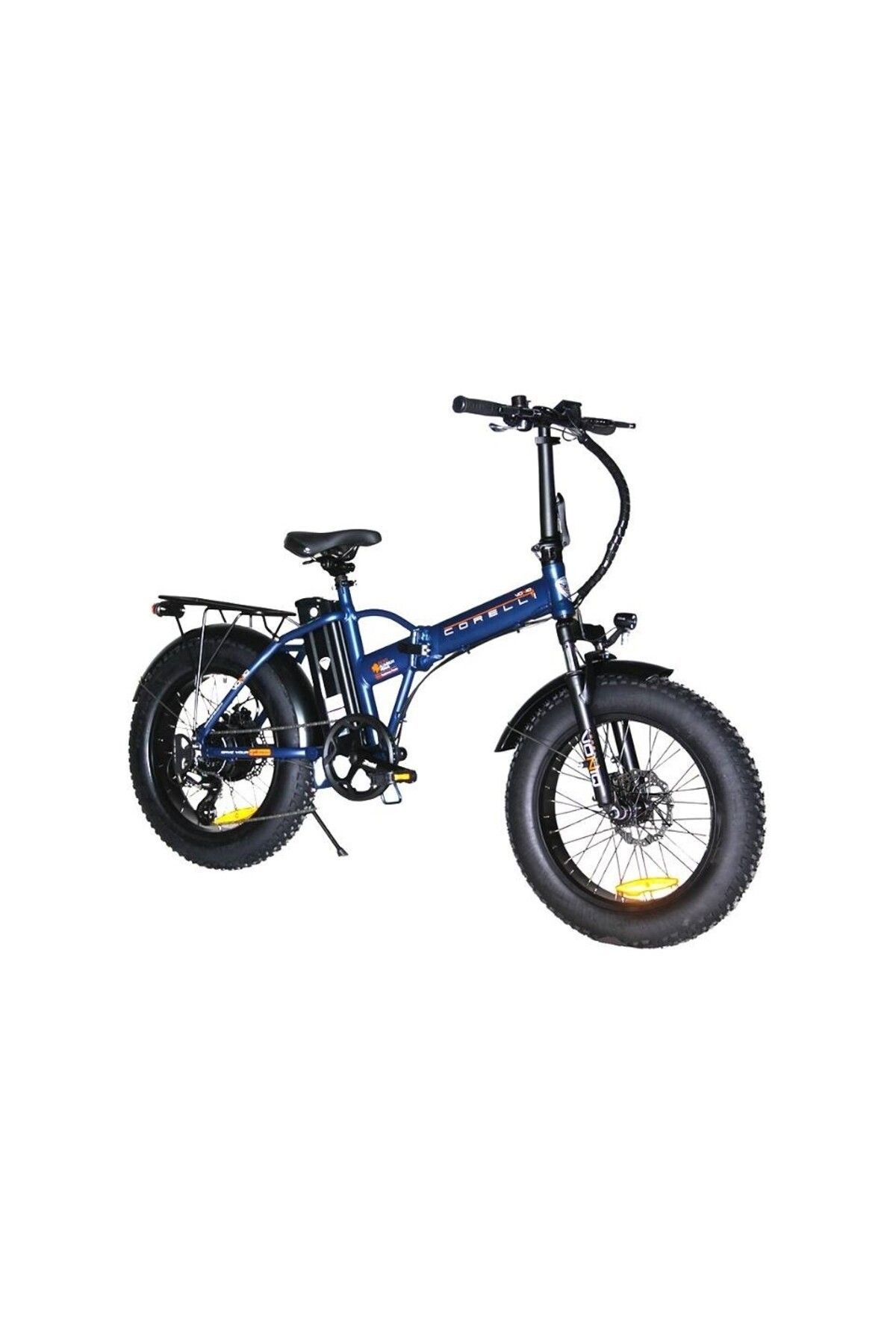 Corelli Elektrikli Bisiklet Voniq 20 Jant   Fat Bike  Lacivert BLC