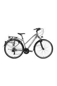 BİSAN TRX 8200 CITY GRİ 17,5cm 3x7 VİTES 700C jant blc şehir bisikleti