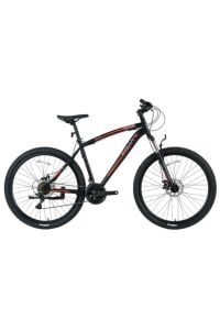 BİSAN MTS 4600 ERKEK DAĞ BİSİKLETİ 46 CM MD 26 JANT 21 VİTES MAT SİYAH TURUNCU