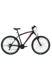 BİSAN MTS 4600 ERKEK DAĞ BİSİKLETİ 46 CM MD 26 JANT 21 VİTES MAT SİYAH KIRMIZI