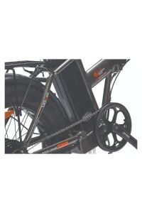 Voniq E Fat Bike Katlanır Elektirikli Bisiklet GRİ