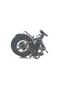 Voniq E Fat Bike Katlanır Elektirikli Bisiklet GRİ