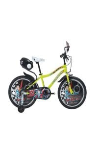 BİSAN NİKO ÇOCUK BİSİKLETİ 30 CM V FREN 20 JANT 1 VİTES SARI MAVİ