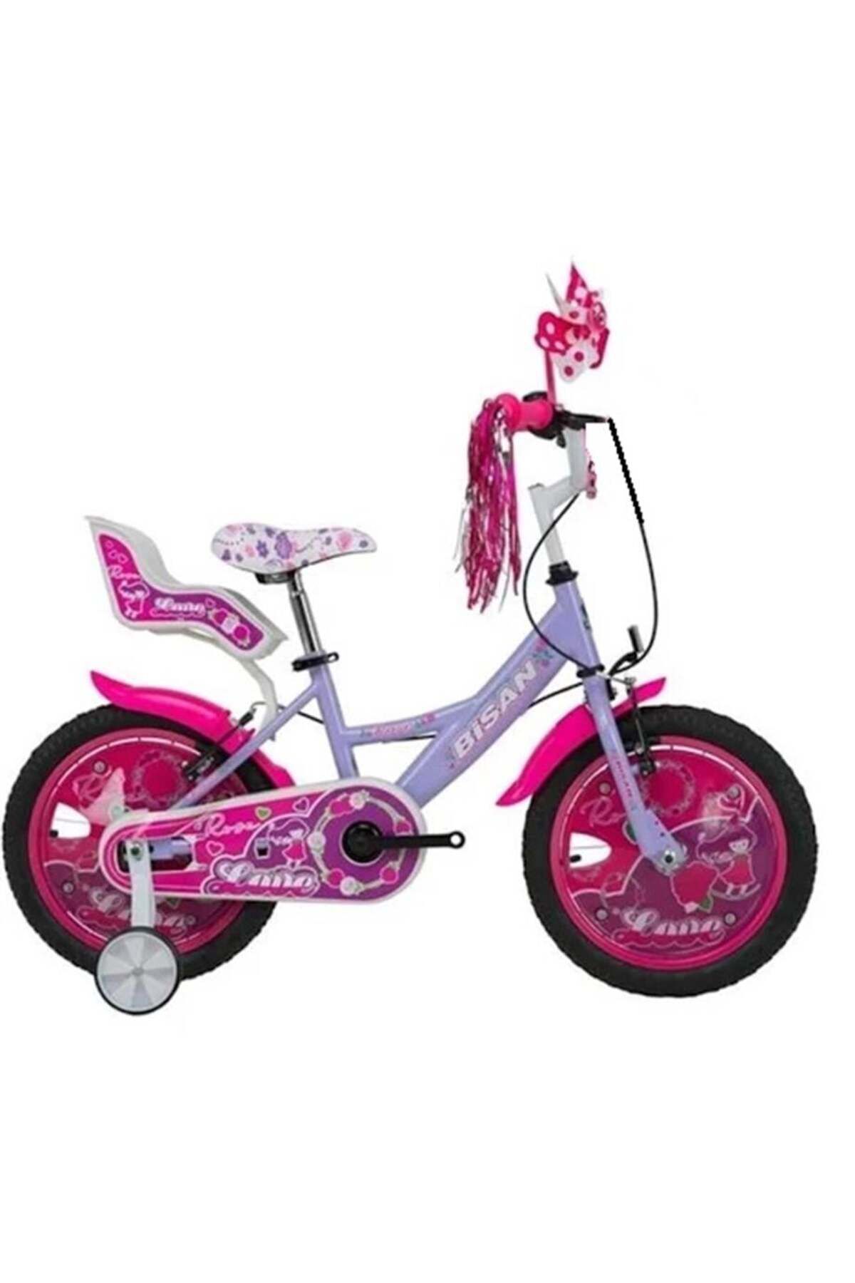 Rose Kız Çocuk Bisikleti 26cm V 16 Jant Metalik Lila Pembe