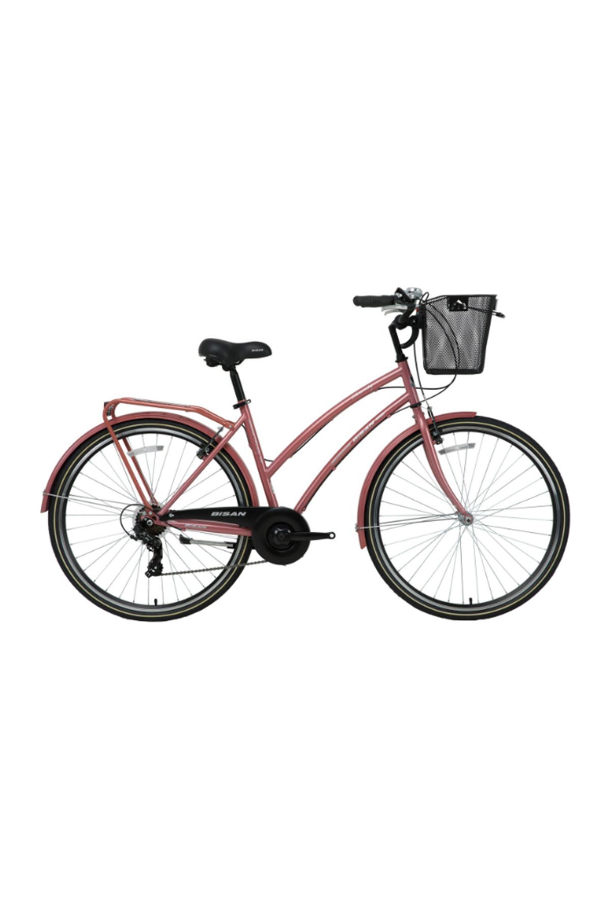 Serenity S - 28 Jant 19'' 48cm Kadro Şehir Bisikleti - Pudra Pembe Siyah
