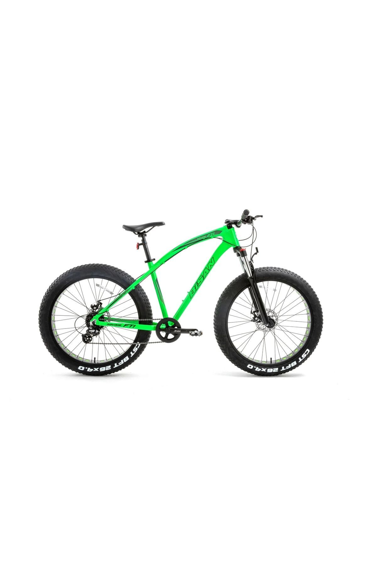 Savage Ft1 Deore 26 Jant 10 Vites Fat Bike Bisiklet Neon Yeşil