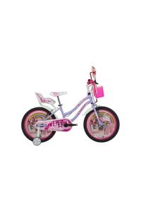Queen Kız Çocuk Bisikleti 28cm V 20 Jant Lila Pembe