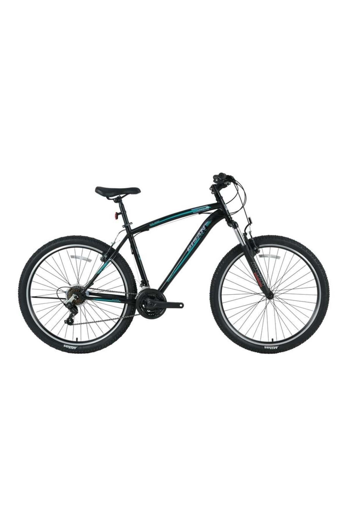 Mts 4600 Erkek Dağ Bisikleti 48cm V 27.5 Jant 21 Vites Mat Siyah Mavi