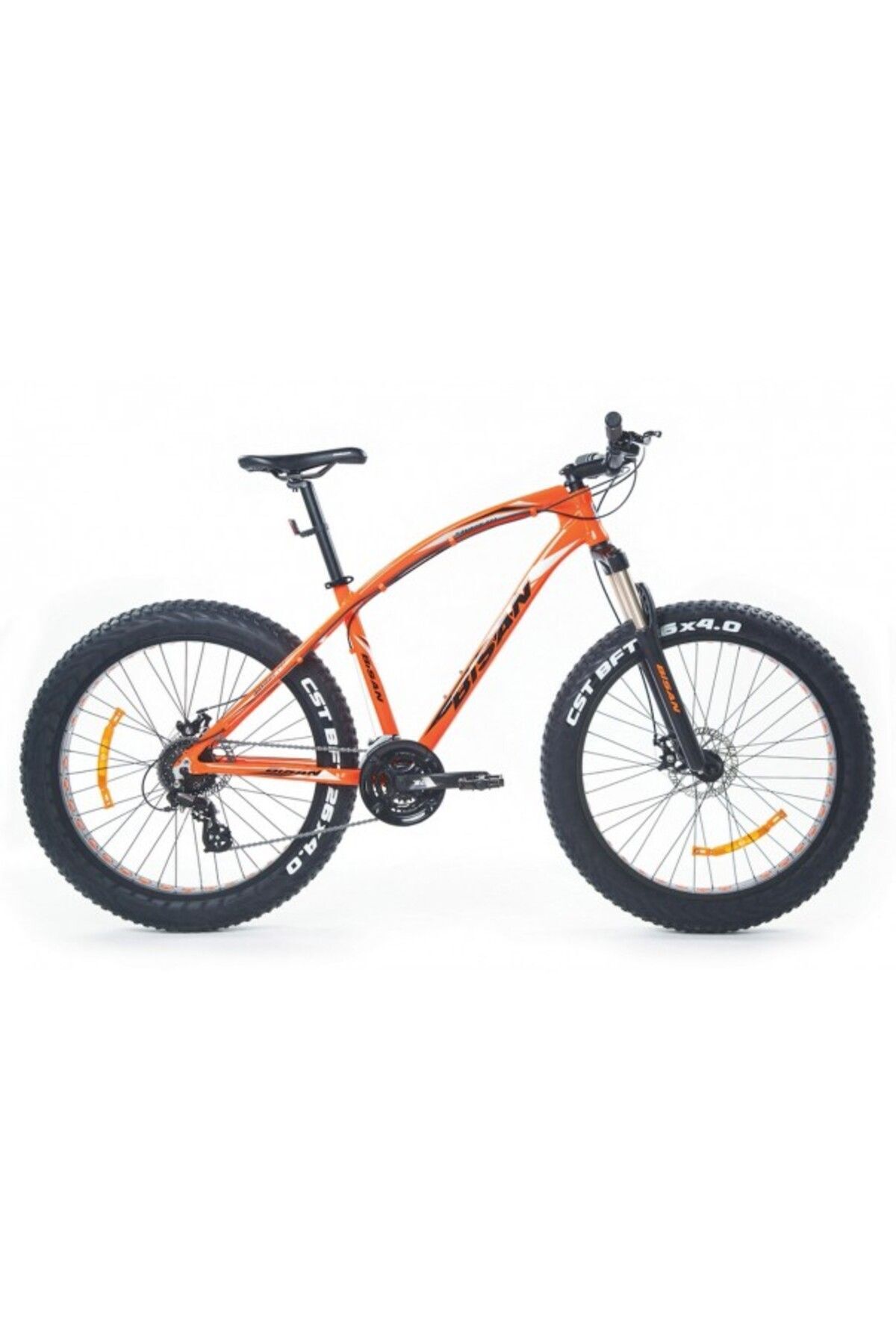 BİSAN SAVAGETE FT1 ALTUS 26 JANT 46cm KADRO TURUNCU BİSİKLET