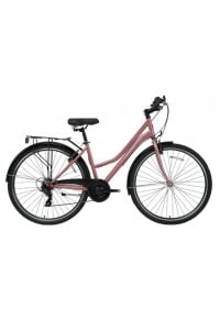 Smıle Şehir Bisikleti 46cm V 28 Jant 7 Vites Pembe Silver