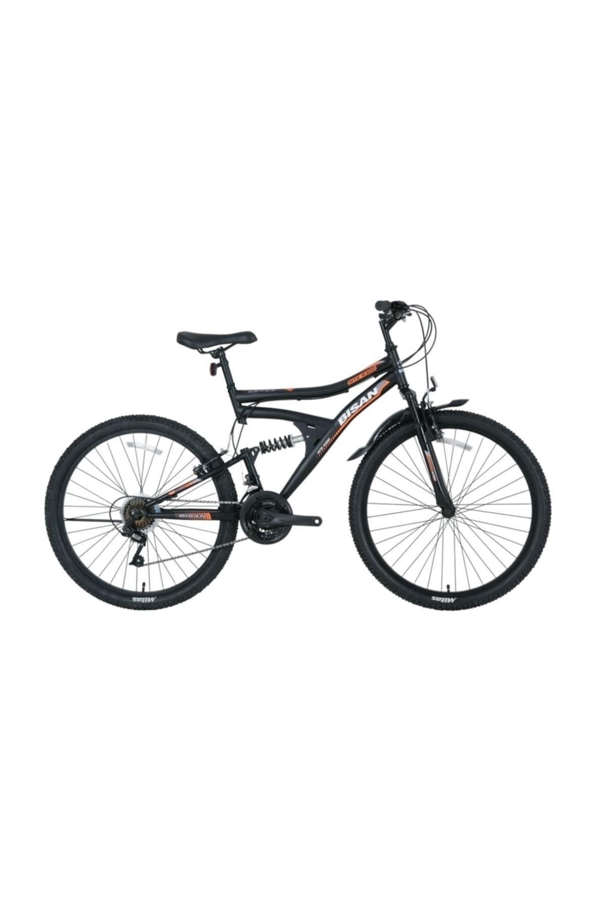 Mat Siyah - Turuncu Mts 4300 24 Jant 42cm 16 Kadro  Bisiklet