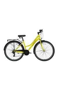 Smıle Kadın Şehir Bisikleti 42cm V 26 Jant 7 Vites Sarı Siyah