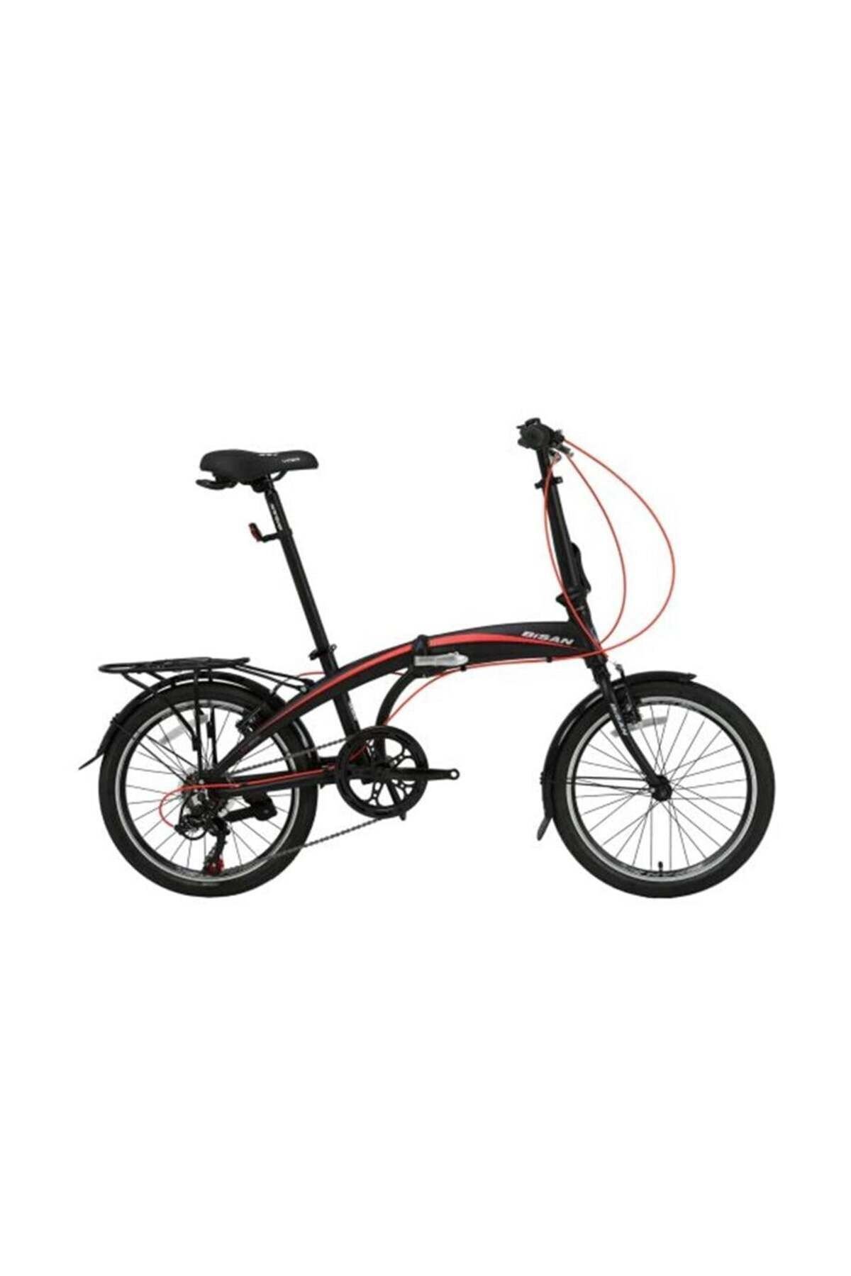 Fx 3500-trn Katlanır Bisiklet 280cm V 20 Jant 7 Vites Siyah Kırmızı
