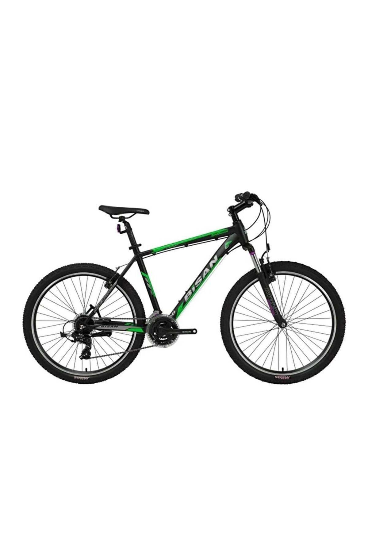 Mtx 7050 Erkek Dağ Bisikleti 48cm V 27.5 Jant 21 Vites Mat Siyah Yeşil