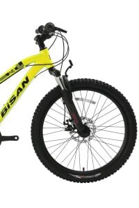KDX 2800 D 24'' Alüminyum Kadro Mekanik Disk Fren Dağ Bisikleti - Sarı Kadro, 21 Shimano Vites