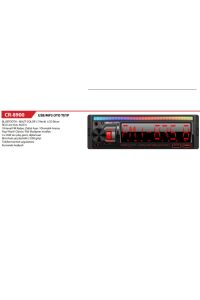 CR-8900 PLUS MULTİCOLOR OTO TEYP