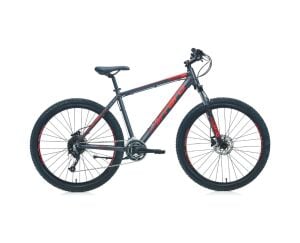 Carraro 27.5 Jant Force 750 Dağ Bisikleti 43 Cm Kadro 24 Vites Hidrolik Disk Fren Mat Antrasit-gri-kırmızı Blc Bisiklet Çok Renkli