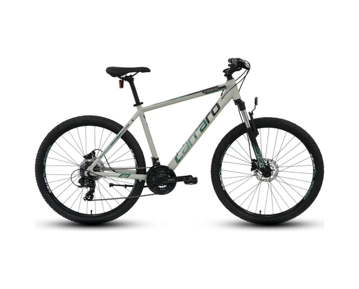 Force 920 480h 21-v Hd Dağ Bisikleti Mat Gri Yeşil Standart