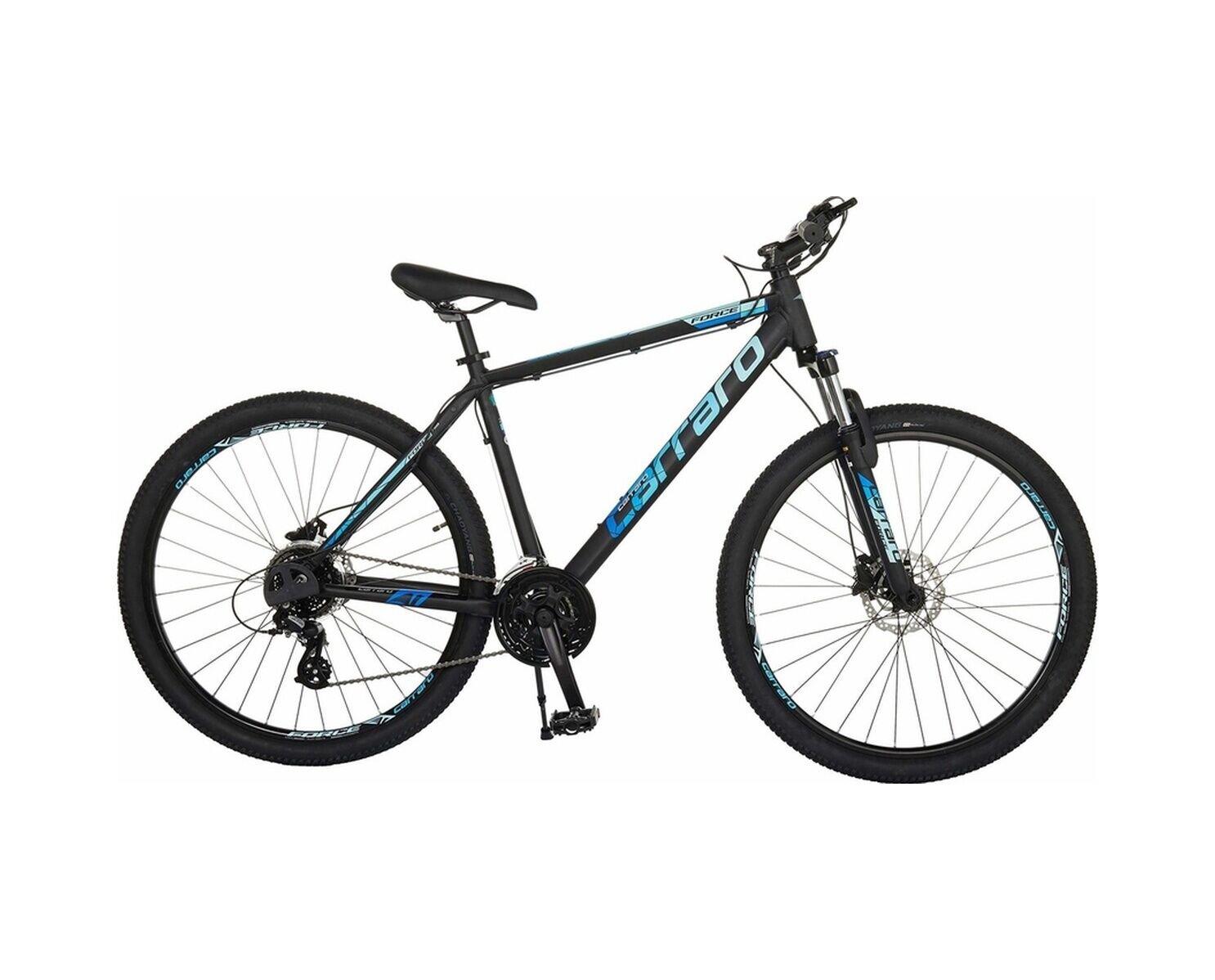 Force 950 Dağ Bisikleti 29 Jant Hidrolik Disk Fren Shimano Altus 24 Vites 52 Cm Siyah Mavi Standart