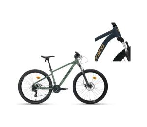 Crx 721 Erkek Dağ Bisikleti 440h Hd 27.5 Jant 21 Vites Metalik Mavi Gümüş Standart