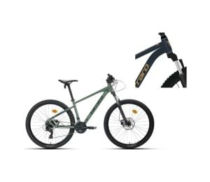 Crx 721 Erkek Dağ Bisikleti 440h Hd 27.5 Jant 21 Vites Metalik Mavi Gümüş Standart