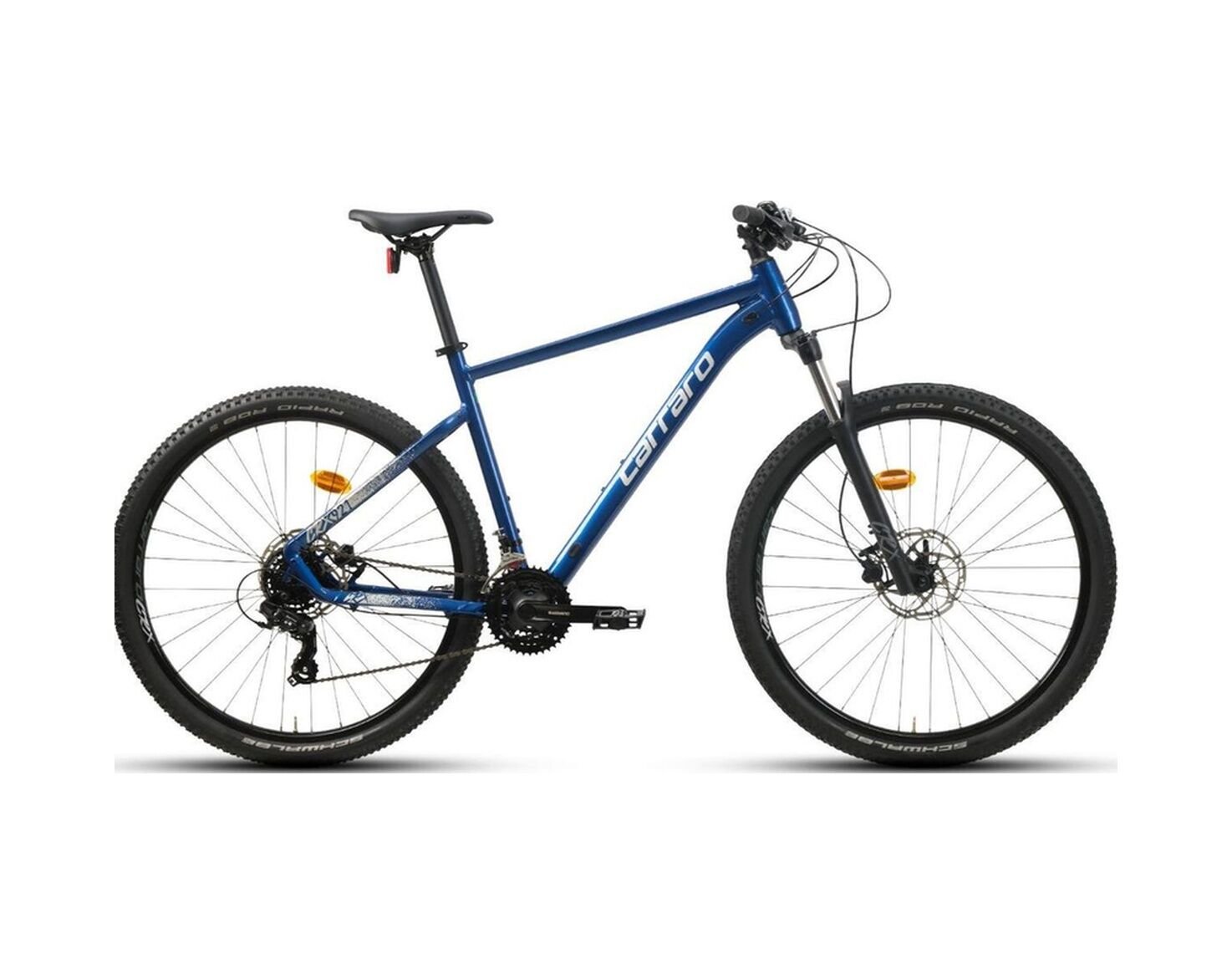 Crx 721 27,5 Jant 21 Vites Hidrolik Disk Fren 440h Erkek Dağ Bisikleti Metalik Mavi Gümüş Standart