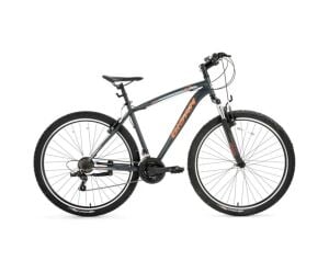 Leon Erkek Dağ Bisikleti 46cm V 26 Jant 21 Vites Mat Gri Turuncu Standart
