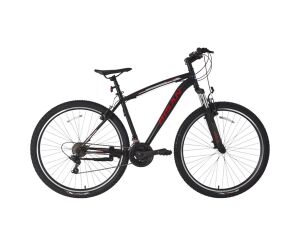 Bisan Leon V Fren 19 - 48 Cm 29 Jant Mat Siyah Kırmızı 21 Vites Dağ Bisikleti Blc Standart