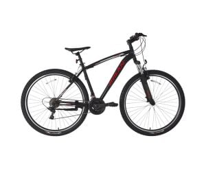 Bisan Leon V Fren 18 - 46 Cm 26 Jant Mat Siyah Kırmızı 21 Vites Dağ Bisikleti Blc Standart