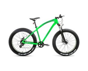Bisan Savage Ft1 Altus Yeşil Siyah Fatbike Kalın Teker Bisiklet Yeşil - Siyah