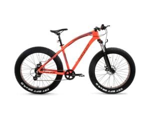 Bisan Savage Ft1 Altus Turuncu Siyah Fatbike Kalın Teker Bisikle Turuncu - Siyah