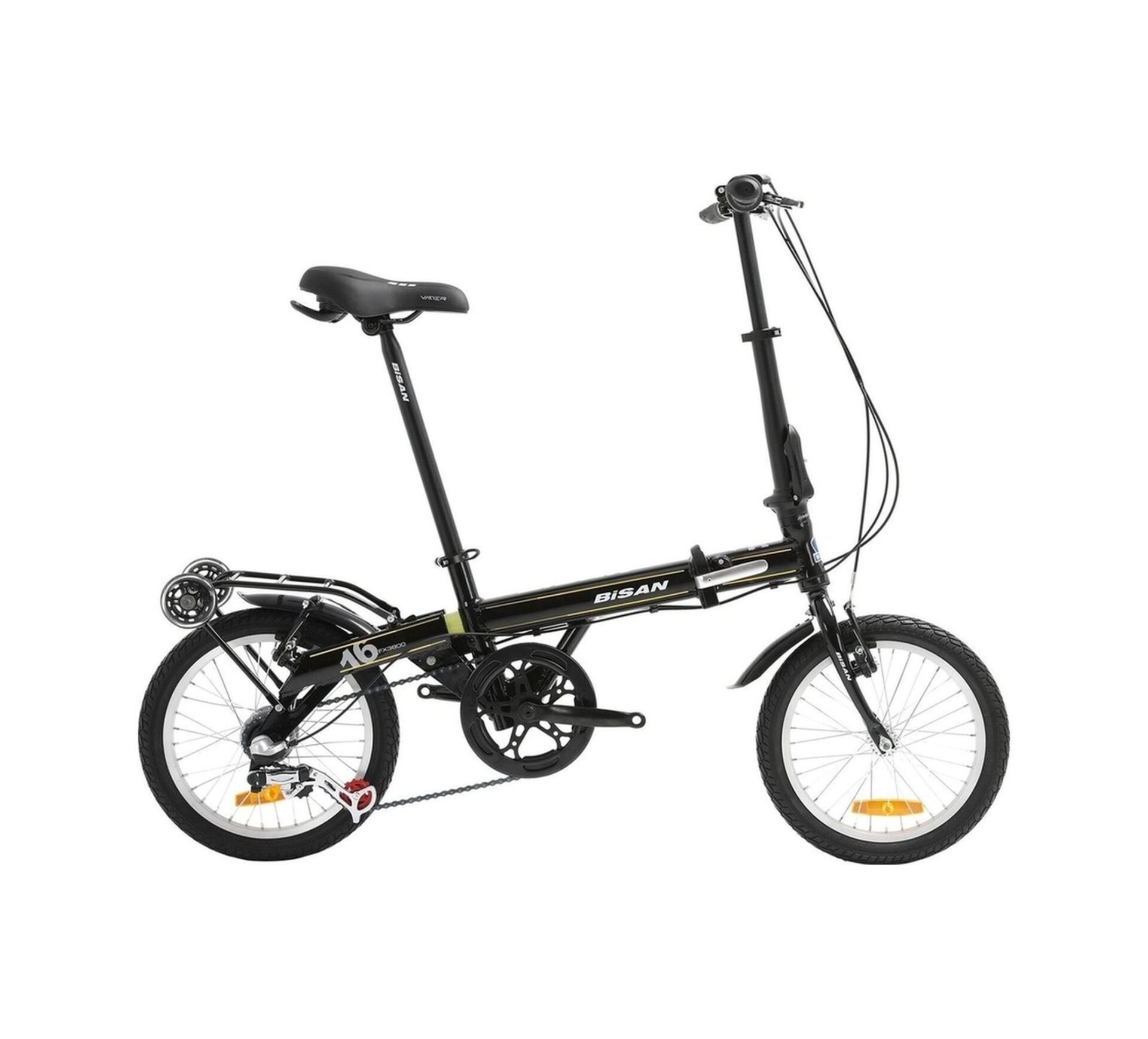 Fx 3800 16 Jant Kadro 28 Cm Bisiklet Siyah - Sarı Onay Bisiklet 2023 Sarı - Siyah